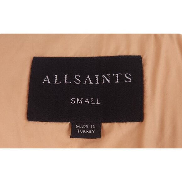 AllSaints Dixe Bomber Jacket Size S Womens Ink Blue $415 - Picture 8 of 10